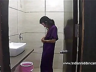 MMS Ordure Indian Bhabhi In Bathroom Scanty