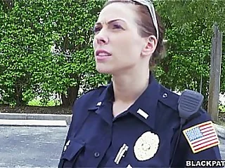 Sissified police officer have sex about challenge